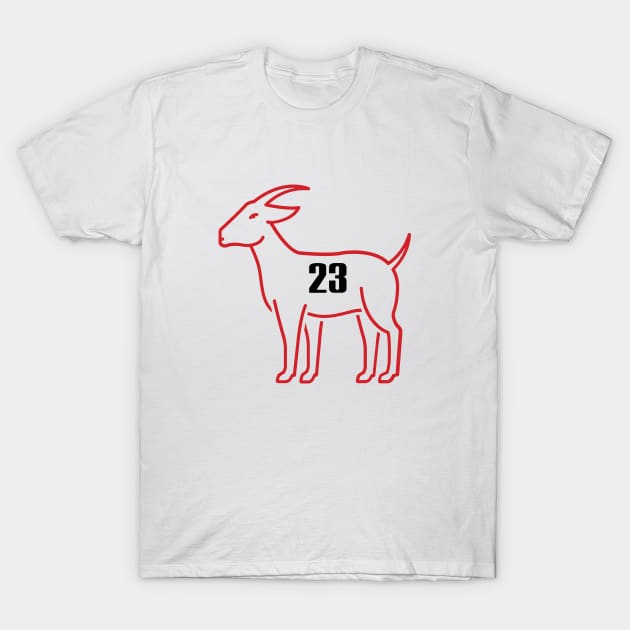 Michael Jordan - GOAT (G.O.A.T) - Chicago Bulls T-Shirt by SportCulture